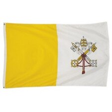 Outdoor Catholic Papal Flag