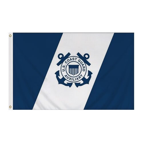 US Coast Guard Auxiliary flag