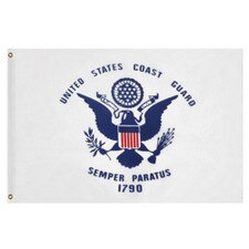 Outdoor Coast Guard Flag