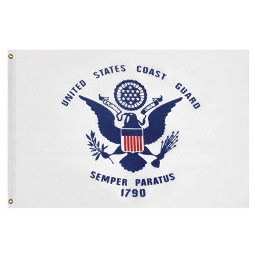 Outdoor Coast Guard Flag