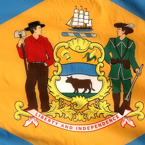 Delaware Flag Stitching