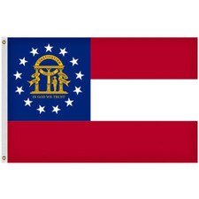 Georgia US flag