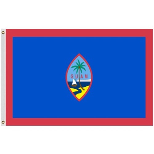 Outdoor guam flag