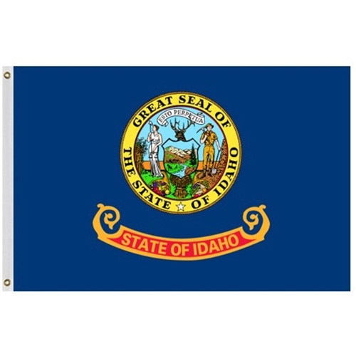 Outdoor Idaho Flags