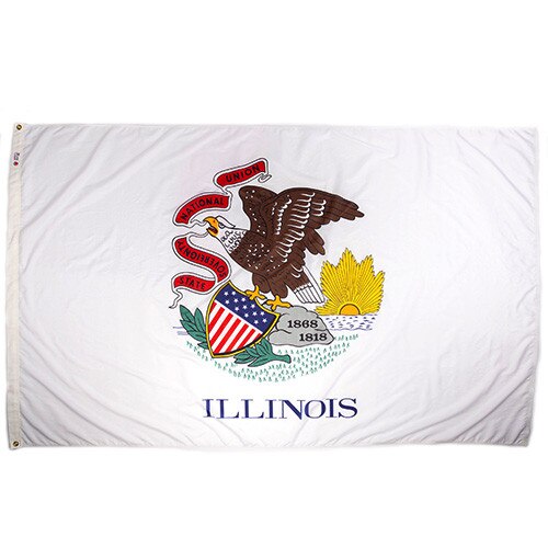 Illinois Flag for Sale