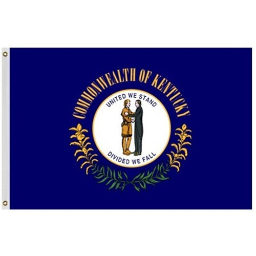 outdoor Kentucky Flags