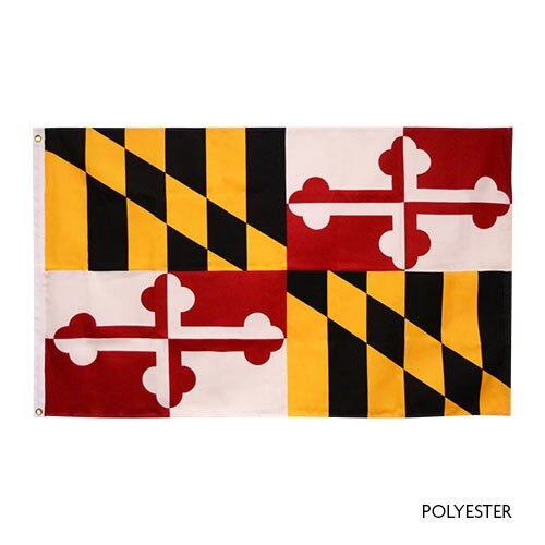 Polyester Maryland Flags