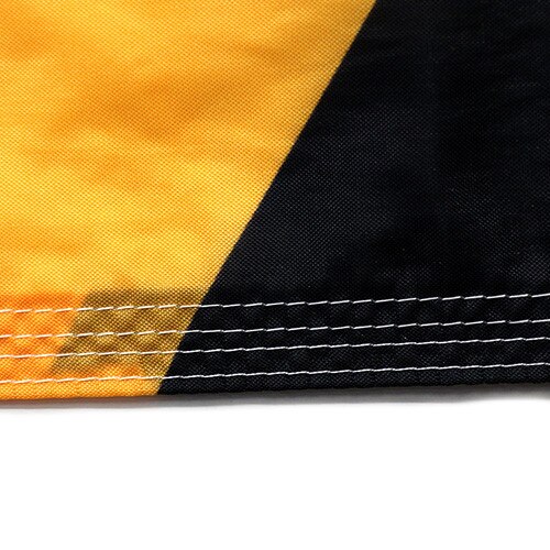 Stitching on the MD outdoor flag