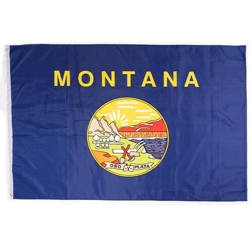 MT Outdoor State Flag