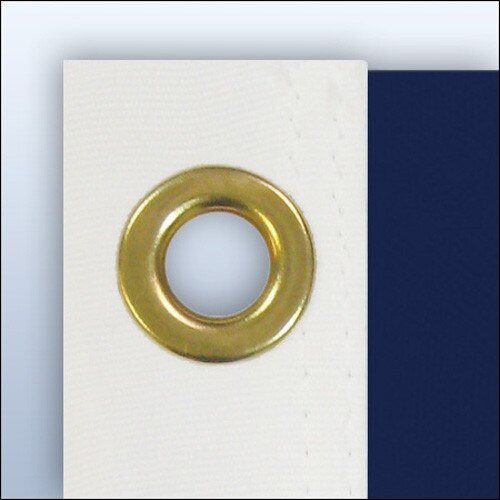 Outdoor Navy Flag Brass Grommets