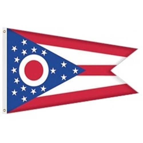 outdoor Ohio flag