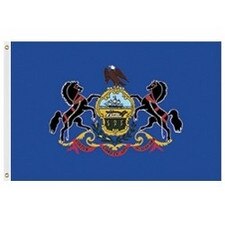 Outdoor Pennsylvania Flag