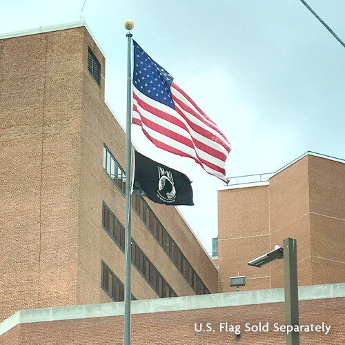 POW MIA Flag on a Flagpole