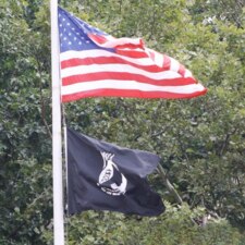 Outdoor Single-sided POW/MIA Flag