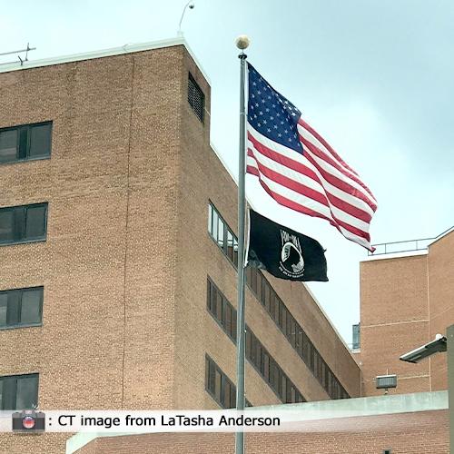 Outdoor POW MIA Flags