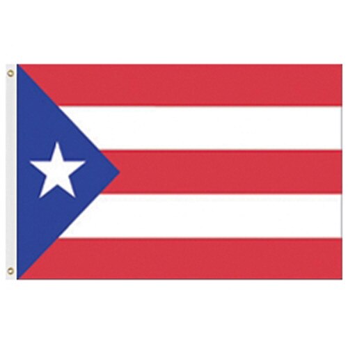 Outdoor Puerto Rico Flag