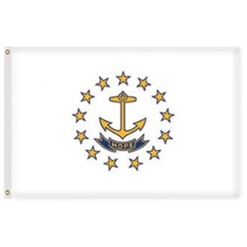 Outdoor Rhode Island Flags