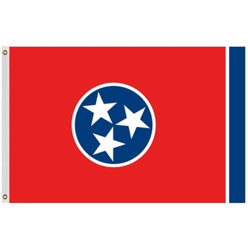 Outdoor Tennessee Flags