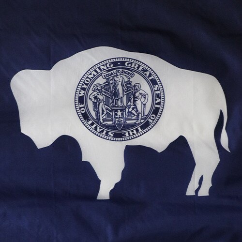 wyoming flag emblem