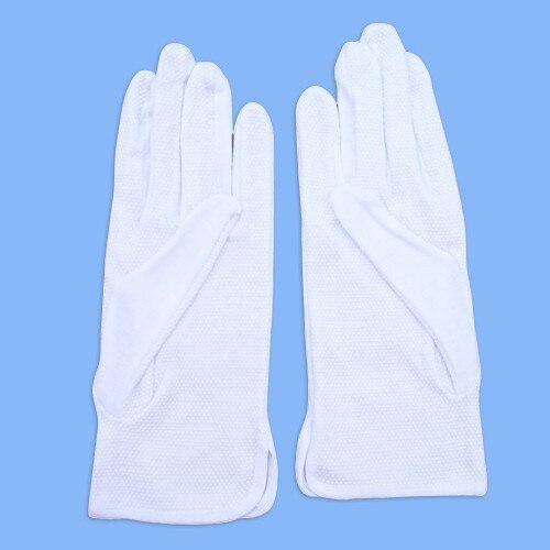 White parade gloves - front