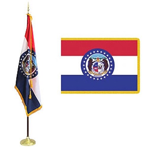 Missouri state flag and banner