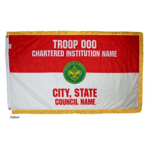 SA Troop Flag -Veteran Unit Emblem