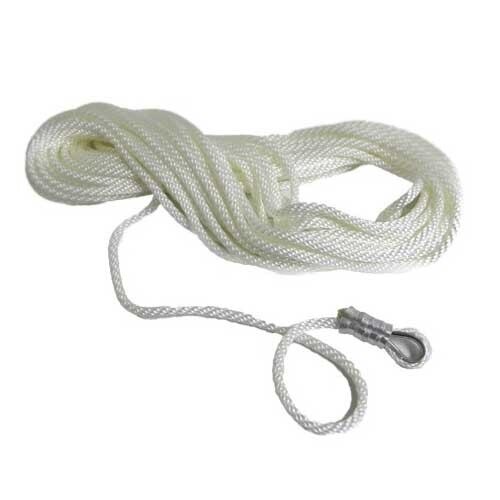 Flagpole Lifting Rope Flag Halyard Cotton Rope Replacement Rope Clothes  Drying Rope 