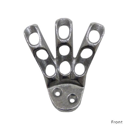 The back view of the flag holder