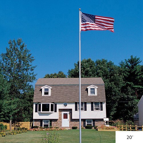 20 Foot Telescoping Flag Pole