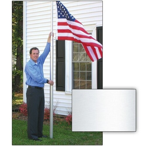 Outdoor Telescopic Adjustable 20Ft Flagpole CarrotTop Flags