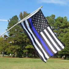 Thin Blue Line Flag
