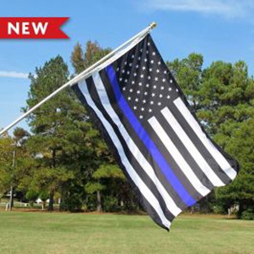Thin Blue Line Flag New