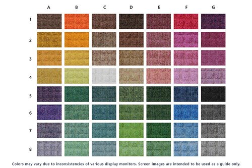 Colors choices for door mats