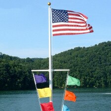 20' nautical flagpoles