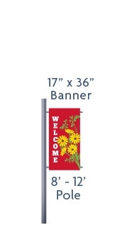 17 x 36 street banner