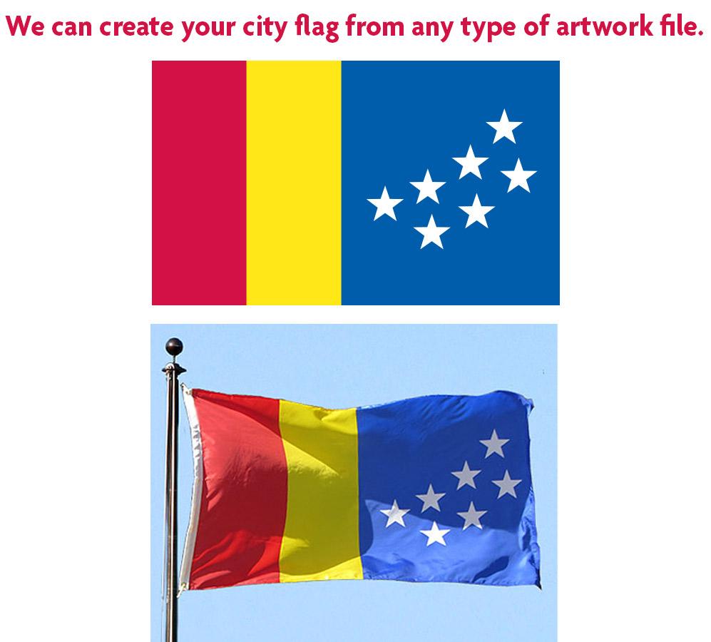 Durham City Flag Artwork