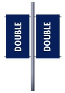 Double street banner