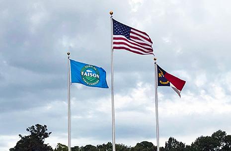 Faison Town, NC Flag