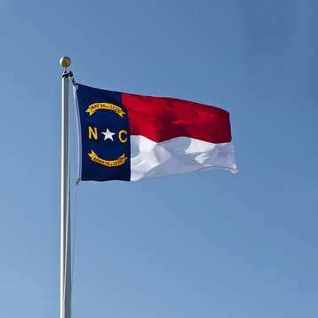 North Carolina State Flags