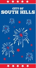 Patriotic Street Banner