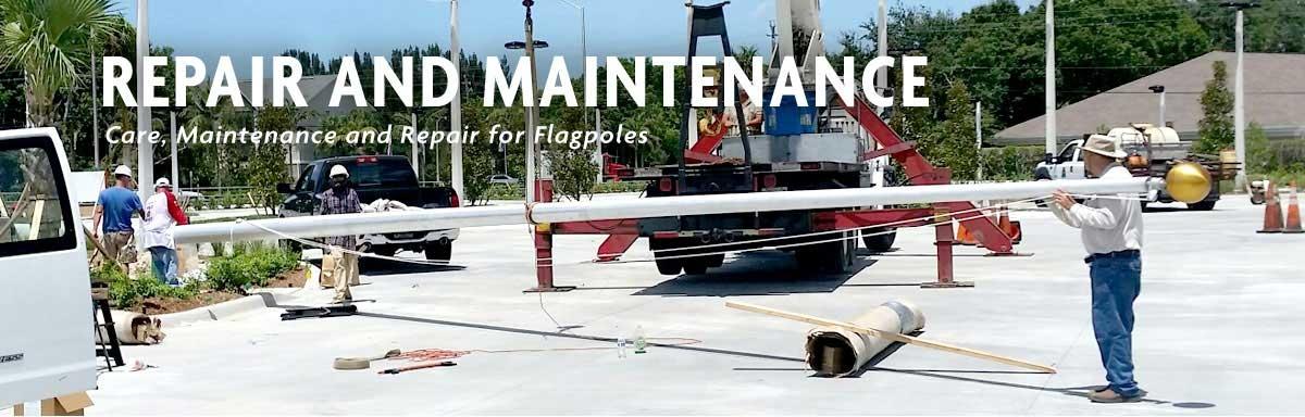 Flagpole Repair and Maintenance Header