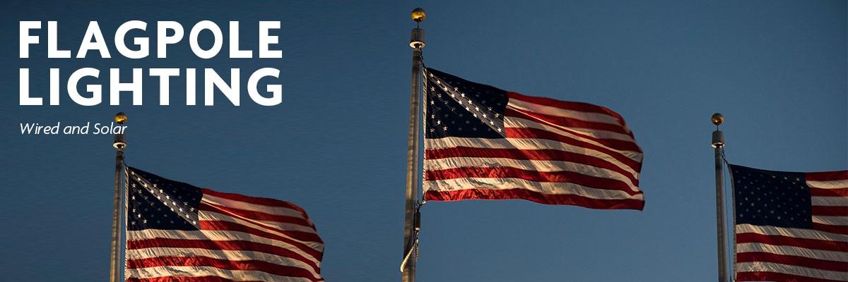 Flagpole Lighting Header