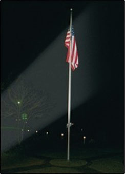 Illuminated Flagpole