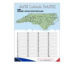 N.C. County Quiz