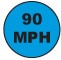 90 mph wind