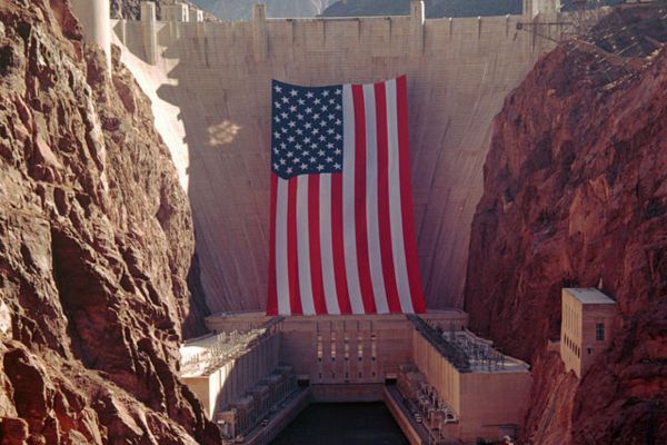 The largest American flag