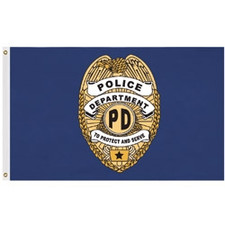 Police Department Flags