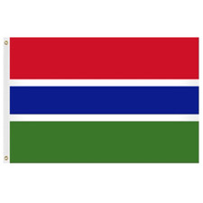 Gambia Flags